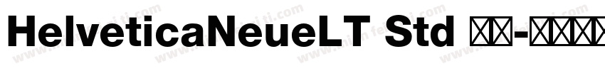 HelveticaNeueLT Std 常规字体转换